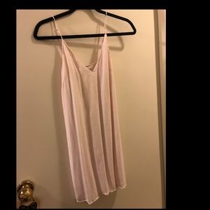 Aritzia pink dress